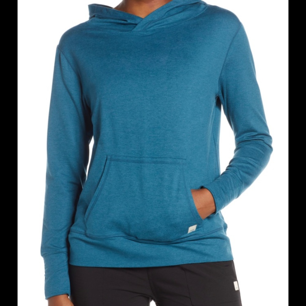 Vuori Halo Performance Hooded Pullover Sweater - small